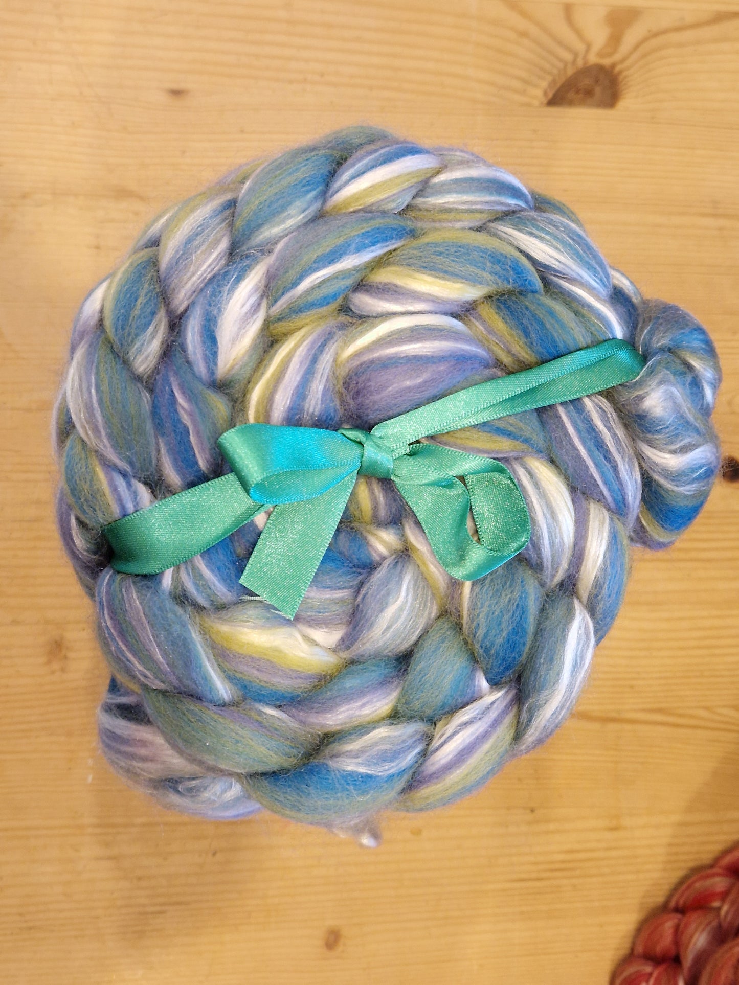 Ashford Merino and Mulberry Silk Fibre 100g