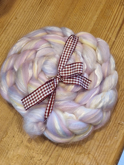 Ashford Merino and Mulberry Silk Fibre 100g