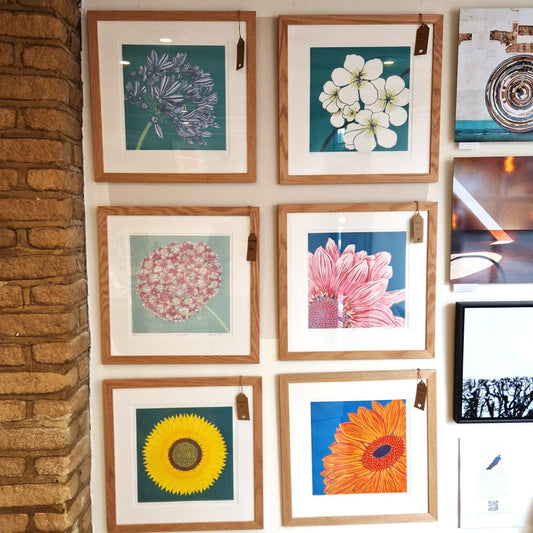 Framed Original Lino Reduction Prints