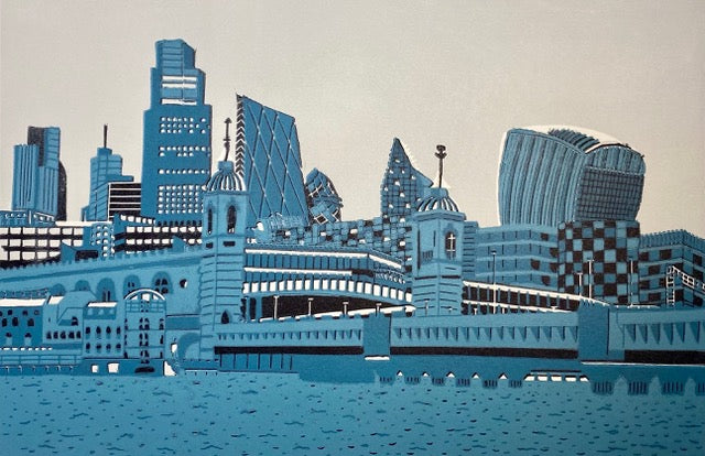 Unframed Original Lino Reduction Prints