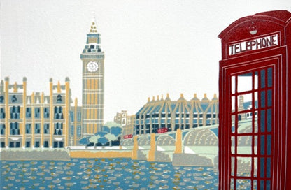 Unframed Original Lino Reduction Prints