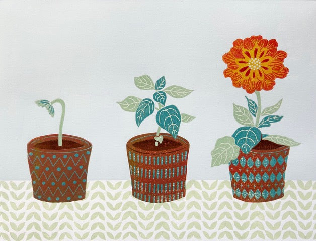 Unframed Original Lino Reduction Prints