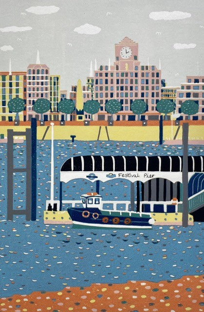 Unframed Original Lino Reduction Prints