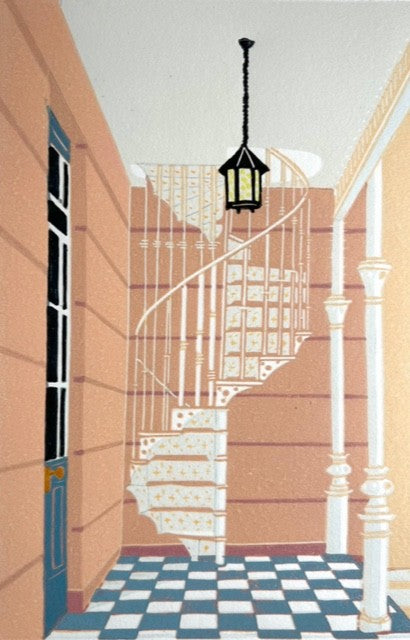 Unframed Original Lino Reduction Prints