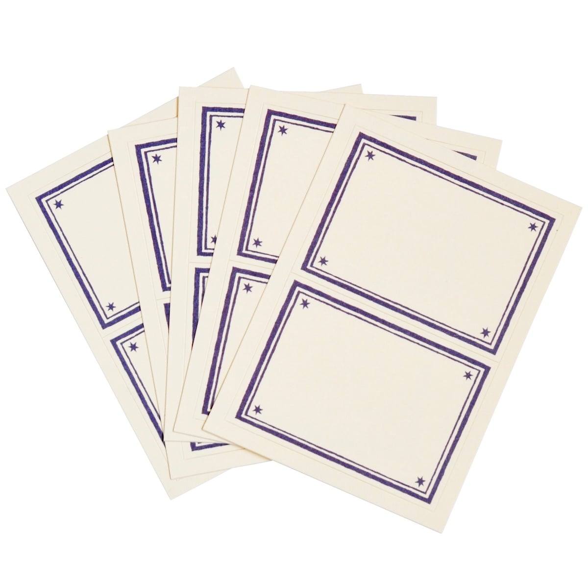 Packet of 10 Large Self-Adhesive Labels
